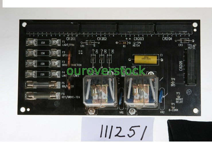 CROWN 111251 CONTROLLER DIST. PANEL ASSY.