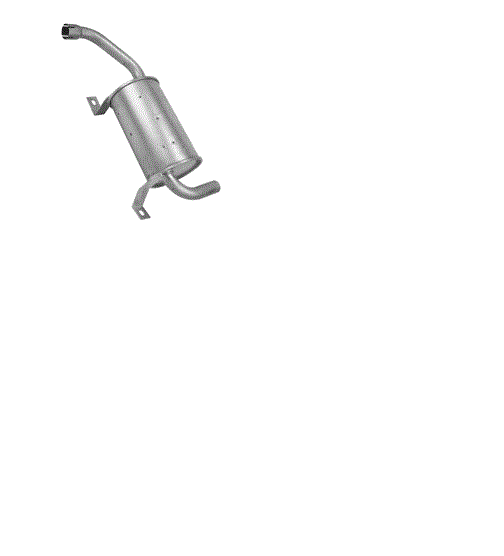 for YALE 220028388, FORKLIFT MUFFLER