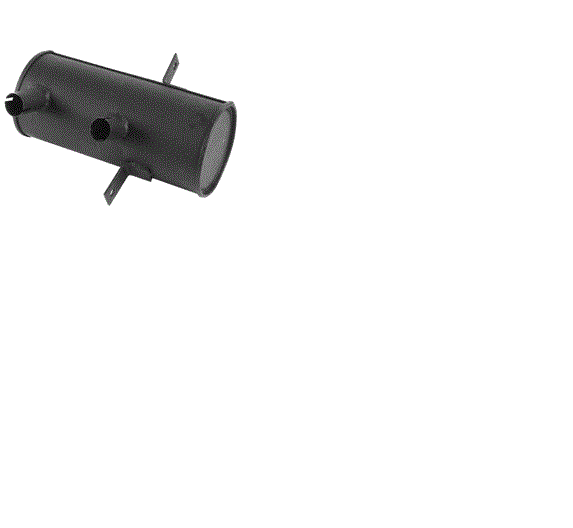for Hyster Part# 2076740 - FORKLIFT MUFFLER