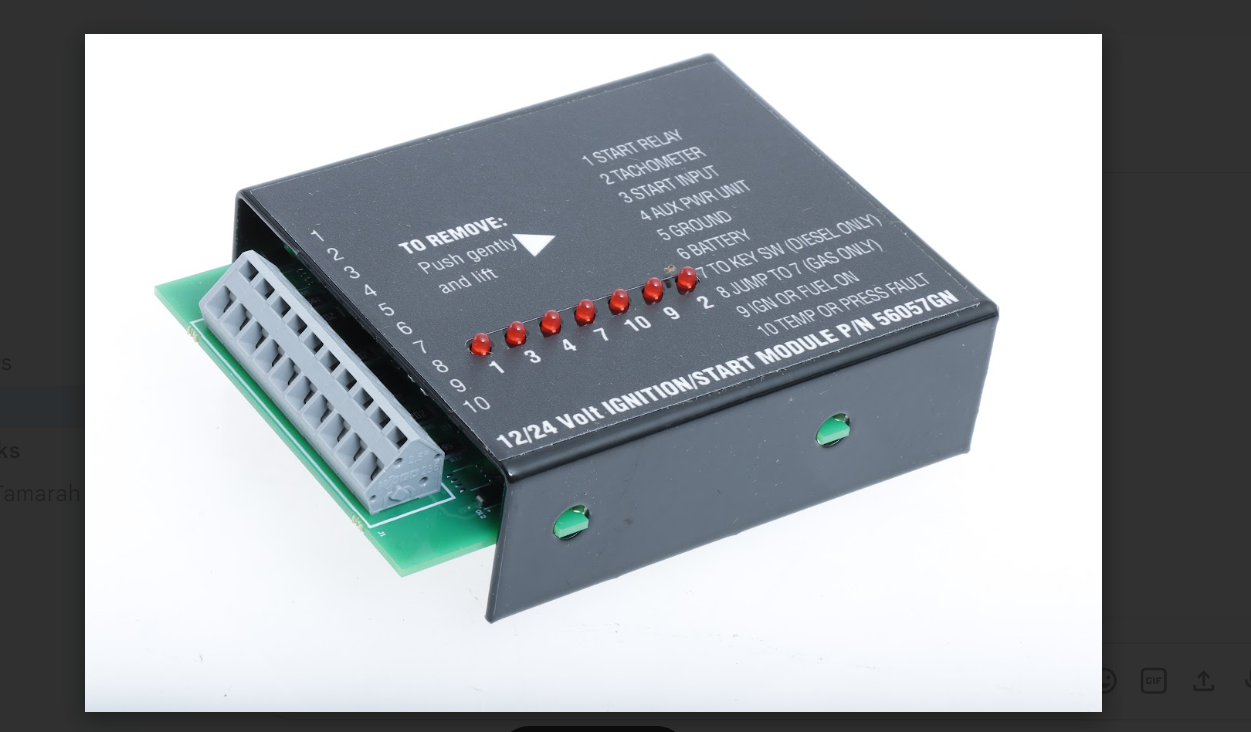 NEW FOR Genie Ignition/Start Module 12/24V ( FOR Genie #: 56057, 56057GT)
