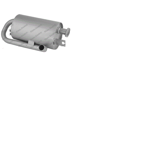 TOYOTA 17510-10720-71, FORKLIFT MUFFLER