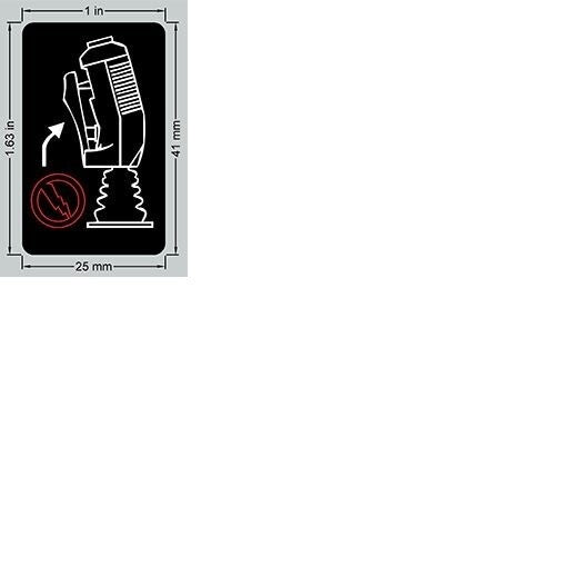 FOR Skyjack SJIII3015 DECAL OVERLAY ENABLE JOYSTICK 124080