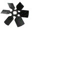 FOR CLARK 2392694, FORKLIFT FAN BLADE