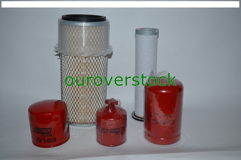 FOR Bobcat Filter Kit 853, 853H Skid Steer w/4JB1 Eng Oil Fuel Hyd Air