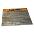 FOR GENIE GRC-12 DECAL - ANNUAL INSPECT RECORD 52865 52865GT