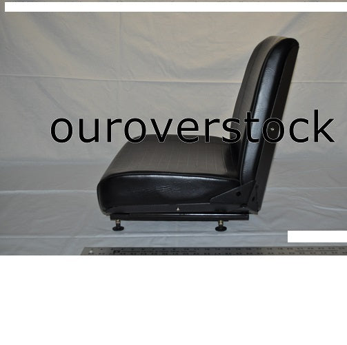 Universal Forklift Seat Heavy Duty Metal Pan w/Adjusters High Density Foam New