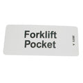 FOR GENIE GR-8 DECAL - FORK LIFT POCKET 28373 28373GT