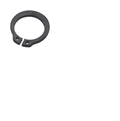 FOR CROWN LIFT TRUCK 1.0 RCTL RING - RETAINING 060009-072