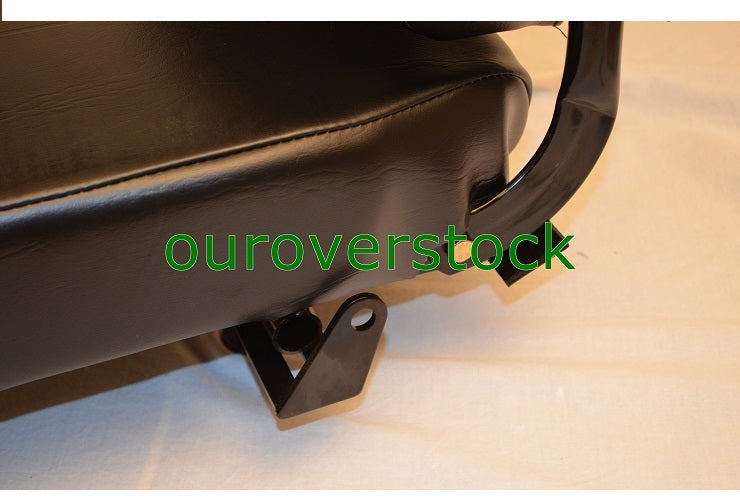 Wise Vinyl HInged Back Fork Truck Seat (Yale, Hyster, Toyota, For Caterpillar )
