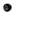for Crown Lift Truck 1.0 RCTF - WHEEL ASSEMBLY - POLY  077314