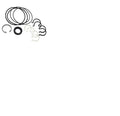 for JLG 7010953, Seal Kit, For Hydraulic Gear Pump