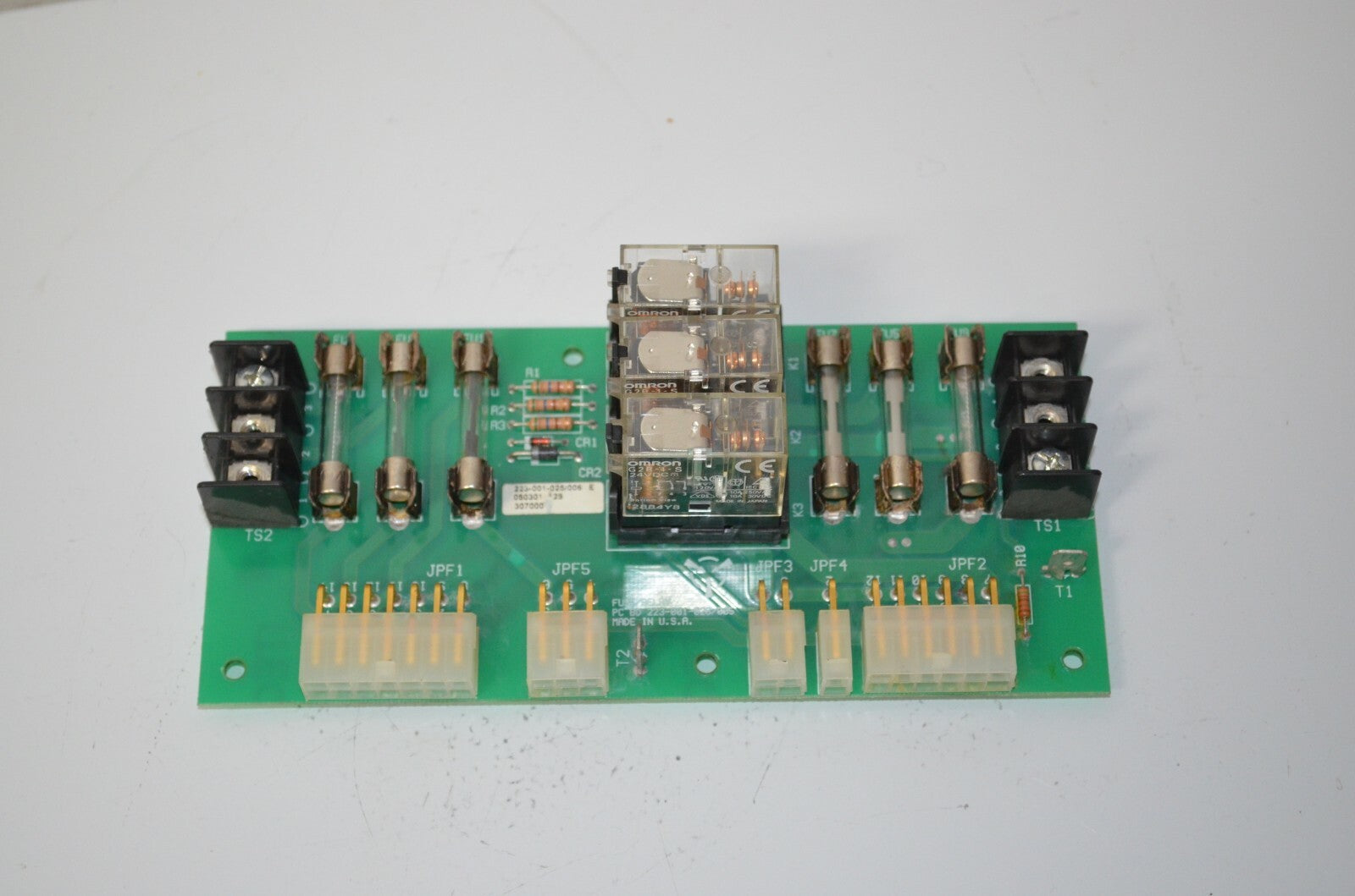RAYMOND 223-001-025/006 CONTROLLER FUSE BOARD
