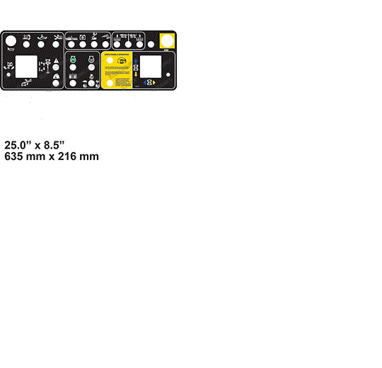 for  GENIE CONTROL PANEL DECAL 147575, 147575GT