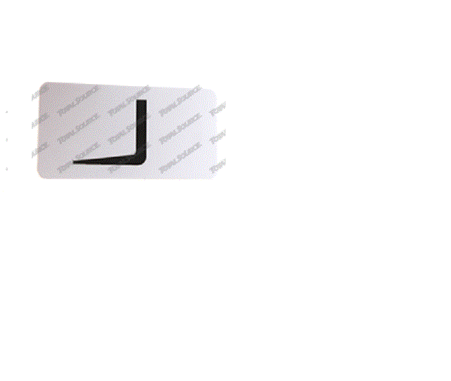 FOR GENIE GR-15 LABEL DECAL (FORKLIFT POCKET) Part # 82666