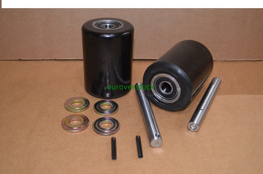 Yale MPB 030 AB Electric Pallet Jack Load Wheel Kit (Wheels, Axles, hardware)