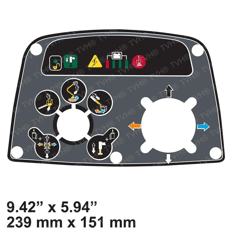 FOR JLG DECAL PLF BOX (DRIVE) 1706002