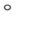FOR CROWN LIFT TRUCK 1.0 WASHER - FLAT 060030-084