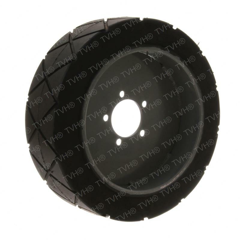 for TENNANT 84597, SOLID HIGH TRACTION TIRE/RIM,18X6
