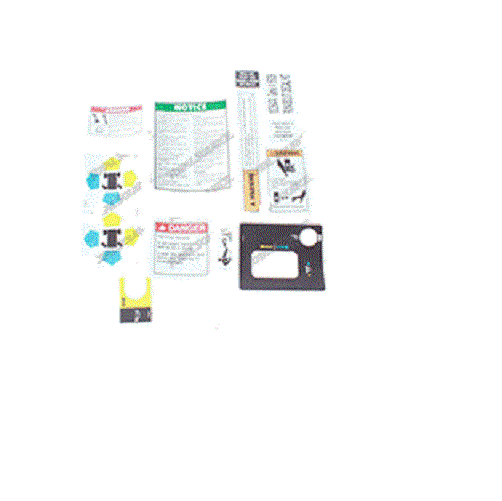 GENIE GR-8 -  DECAL KIT SAFETY PLATFRM GR SO  69289