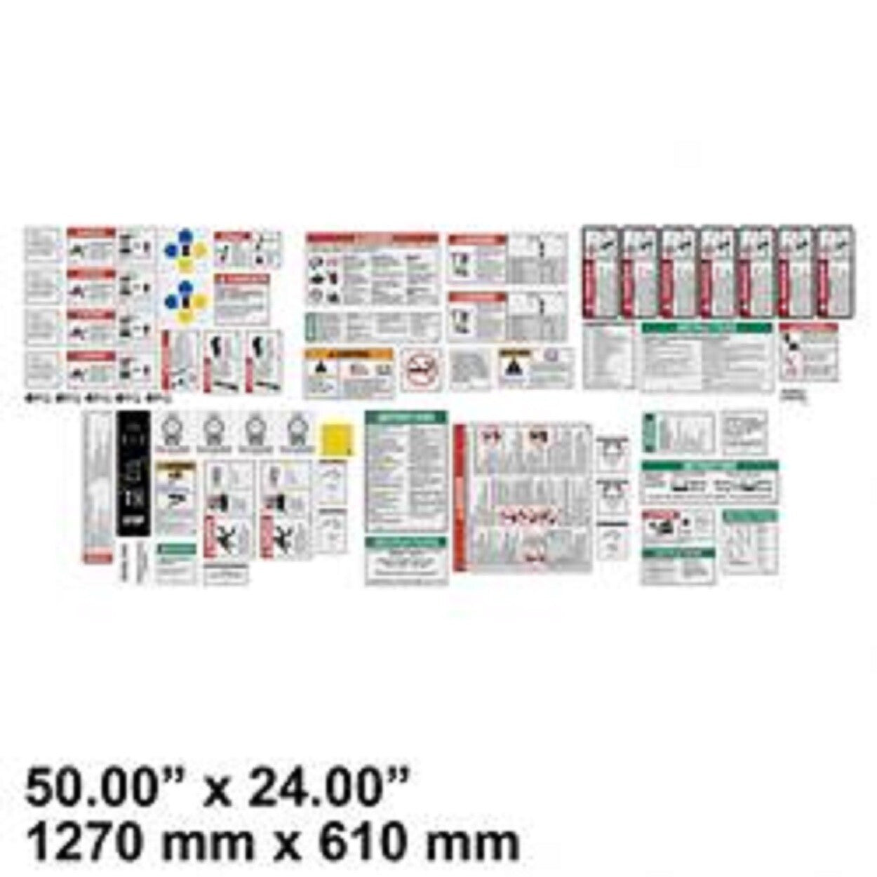 Genie 233935, Decal Kit 2046 Comp Word Ansi