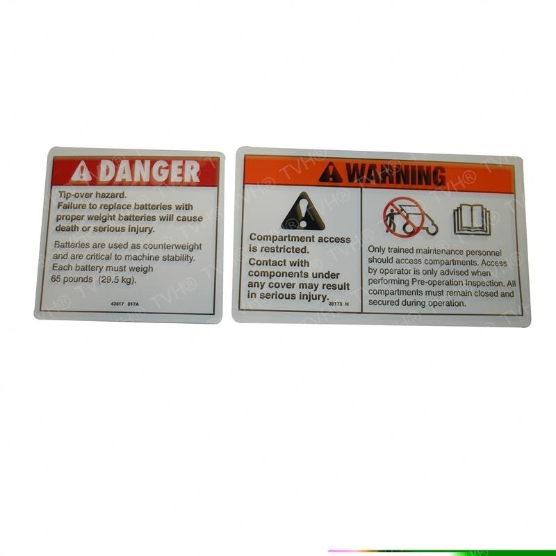 FOR GENIE GRC-12 DECAL - CAUTION COMPART ACCESS 28175 28175GT
