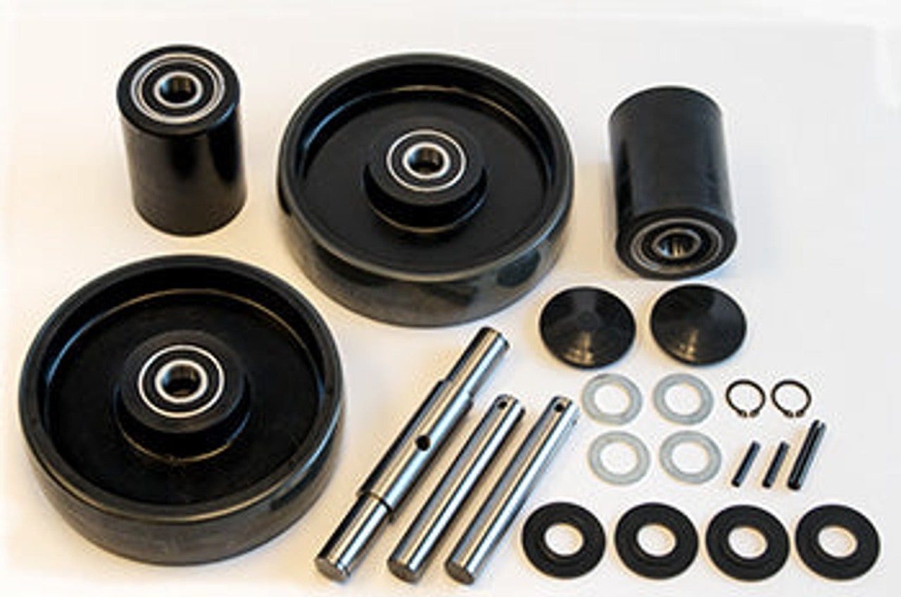 for Dayton 4YX96 Pallet Jack Complete Wheel Kit