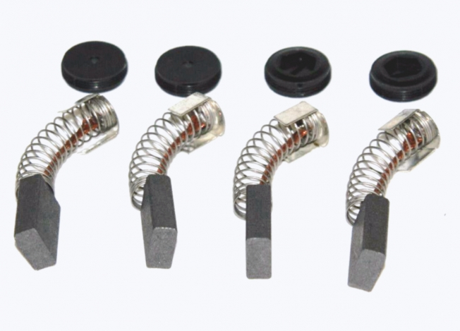 FOR Tennant BRUSH - MOTOR SET OF 4 W/SPRINGS AND CAPS 1039817