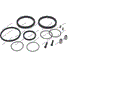 FOR Genie Basket Rotator Seal Kit (FOR Genie #: 27681 / 27681GT)