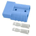 FORKLIFT BATTERY CONNECTOR 350 AMP BLUE