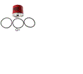 FOR GENIE FILTER - FUEL 62421, 62421GT