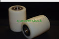 A Pair of New Pallet Jack Barrel-StyleNylon Load Wheels & Bearings 2-7/8"x3-5/8"