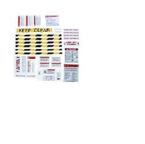 for MEC 13560, DECAL KIT - 2033 WARNING INFO