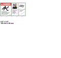 FOR GENIE 82561, 82561GT DANGER SAFETY ARM DECAL