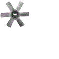 CLARK 7004397, FORKLIFT FAN BLADE