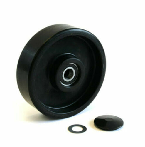 Pallet Jack Steer Wheel Assy Mighty Lift ML55-II ML55L Poly Nylon Hub