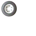 FOR TENNANT 1052672, TIRE + WHEEL - 4.10/3.50-6 3H FOAM FILLED
