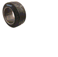 KOMATSU 121130141, TIRE - 10.5 X 5 X 6.5 SMOOTH MILLENNIUM RUBBER BLACK