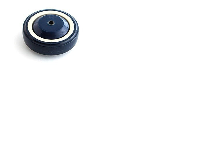 Shopping Cart Casters 09 Series Poly Wheel (with Bearing) 3/8" BB