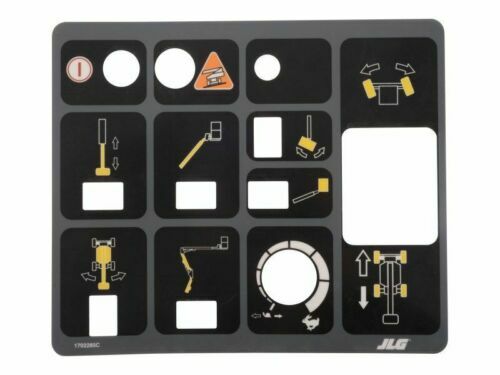 FOR JLG 1702285- FOR JLG Upper / Platform Control Decal