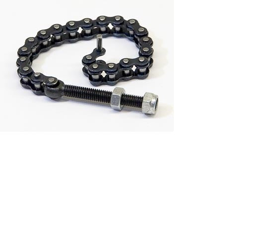 B115 CHAIN, ADJUSTMENT PIN AND NUT FOR MIGHTY LIFT ML55 HYDRAULIC UNIT
