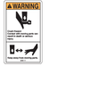 FOR GENIE Z-20/8 DECAL, DANGER GENERAL SAFETY 28161
