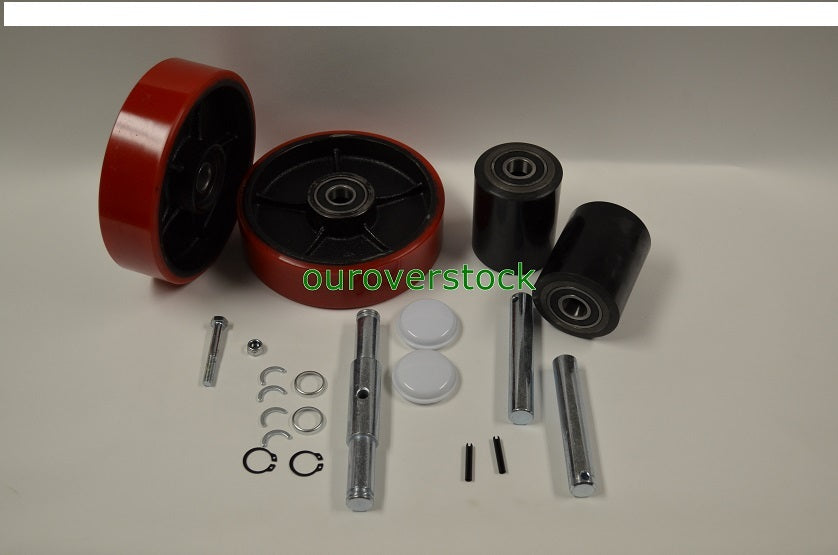 for Mobile ECO I-55 Pallet Jack Complete Wheel Kit