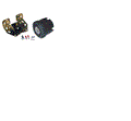 NEW UPRIGHT 066807-001 ALARM - BACK-UP 12-48VDC 107 DB