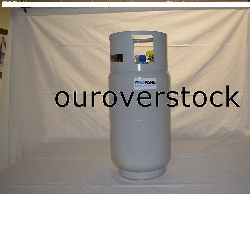 PROPANE TANK 33.5 LB 8 GALLON FORKLIFT NEW LPG HORIZONTAL VERTICAL