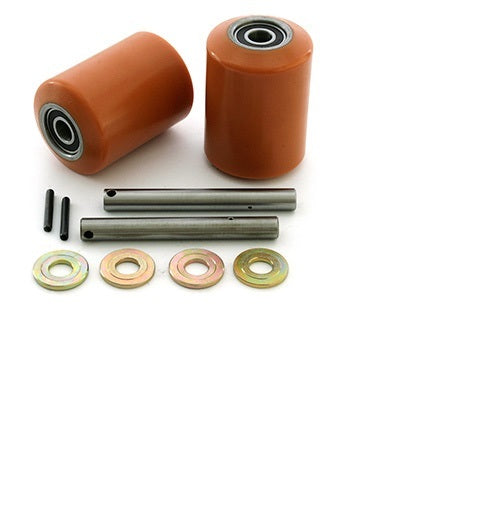 for Yale MPB 040 AB Electric Pallet Jack Load Wheel Kit (Wheels, Axles, hardware