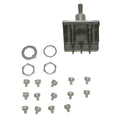 FOR GENIE GR-8 SWITCH-2POS 4PDT SEALED TOGGLE SCREW TERM- ON--ON 69624 69624GT