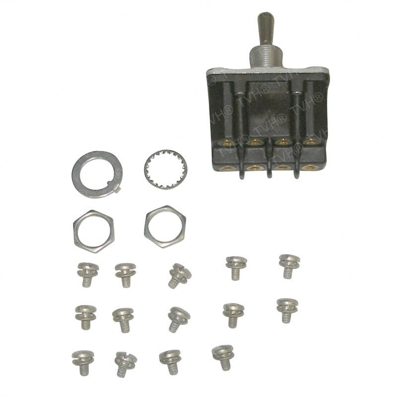 FOR GENIE GR-8 SWITCH-2POS 4PDT SEALED TOGGLE SCREW TERM- ON--ON 69624 69624GT