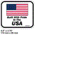 FOR JLG 3251813 DECAL - BUILT IN THE USA