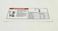 FOR GENIE DANGER ELEC HAZARD GS DECAL PART# 43696GT, 43696