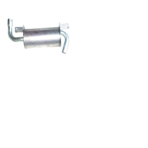 KOMATSU 3EB-03-11111, FORKLIFT MUFFLER